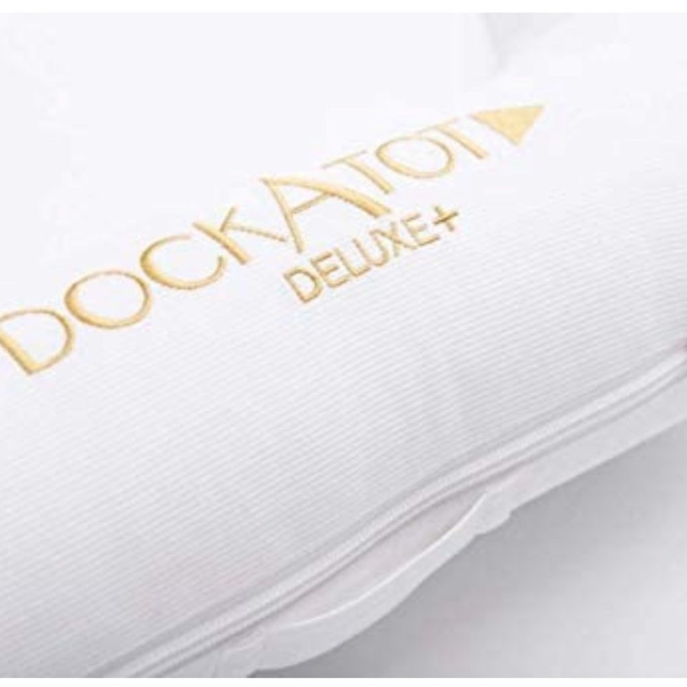 DockATot Deluxe+ White Infant Lounger - Picture 3 of 8